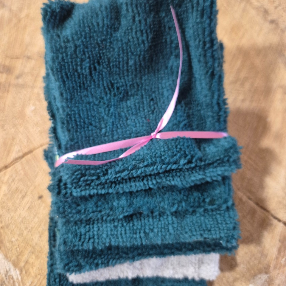 Lot de 7 lingettes têtes de chats